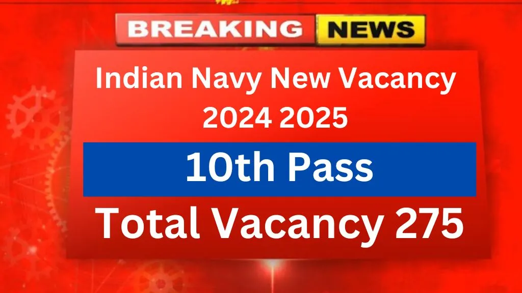 Indian Navy Requirement 2025