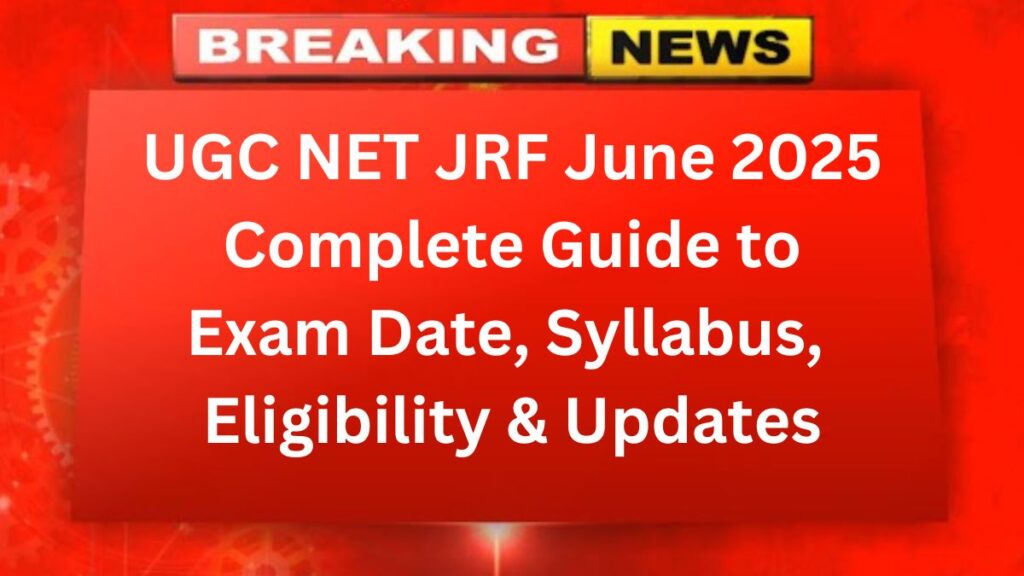Ugc Net Jrf Exam 2025