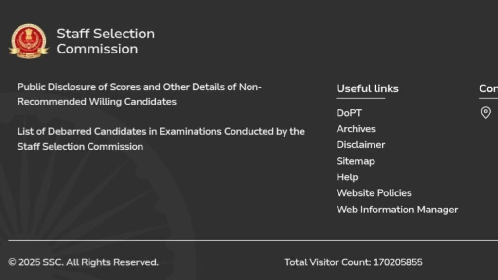 SSC CGL Exam Date 2025